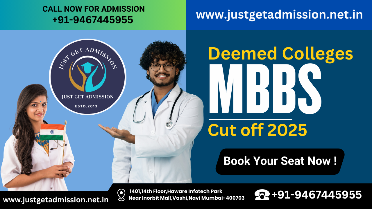 Deemed colleges MBBS cut off 2025